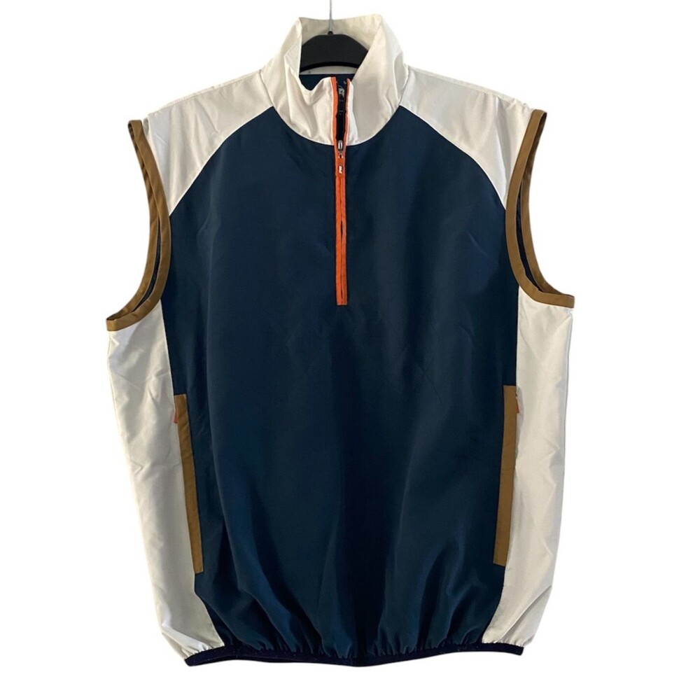 PRX‎ Performance Windbreaker Vest Size XL  sleeveless Vest Navy Size L